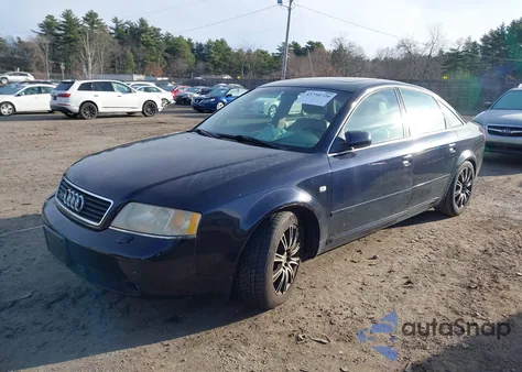 2001 Audi A6 2.7T из США, поврежденный, VIN WAUED64B11N014824